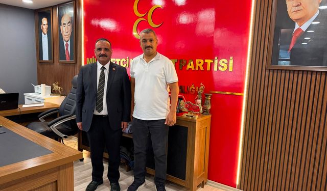 Serdivan Belediyesi’nden Aldırmaz’dan MHP Başkanı Tetik’e Ziyaret