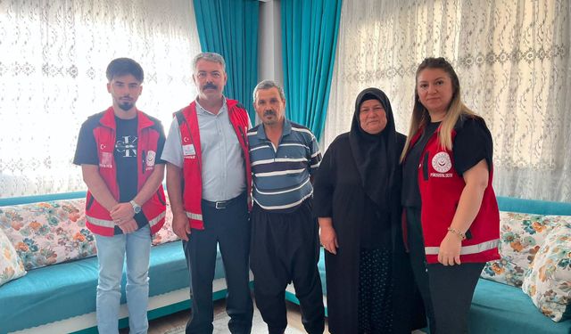 Düziçi Sosyal Hizmet Merkezinden Şehit Ailesine Ziyaret