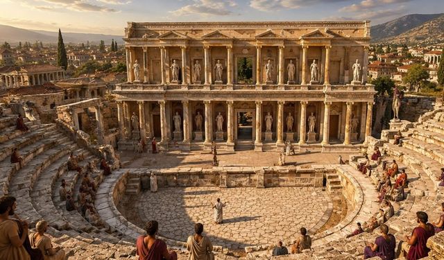 Afrodisias’ın 1.800 yıllık görkemli Bouleuterionu