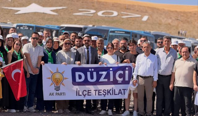 AK Parti Düziçi Başkanı Turgut Kararmaz Malazgirt’te