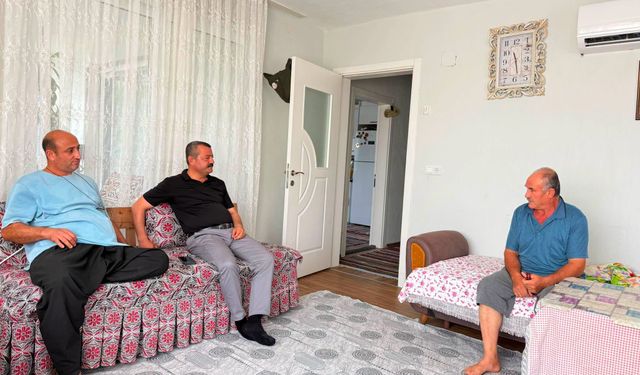 Başkan Ökkeş Aksoy’dan Murtaza Ateş’e Geçmiş Olsun