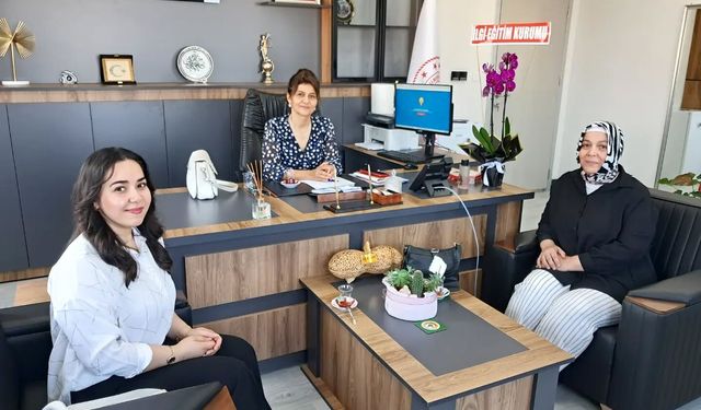 İlgi Eğitim Kurumu’ndan Müdür Elif Aksay’a ziyaret