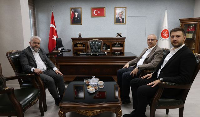 İl Müftüsü Taşcı, Gaziantep Müftüsü Soykök'ü Ağırladı
