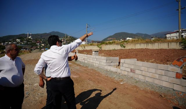 Başkan Kadıoğlu Dokuzbacak Projesini İnceledi