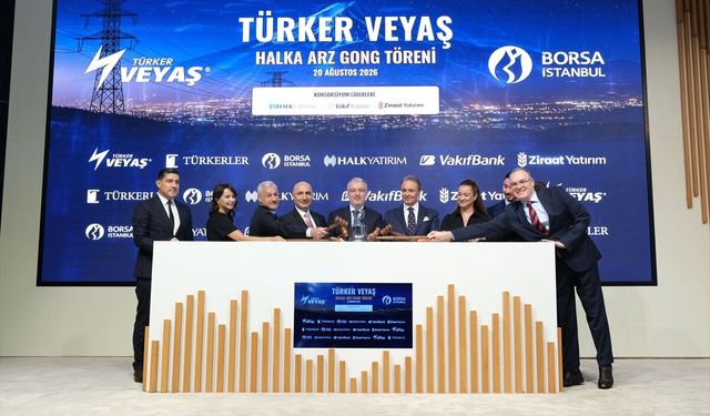 Borsa İstanbul'da gong Türker Vangölü Enerji Yatırım AŞ için çaldı