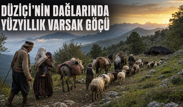 Düziçi’nin Dağlarında Yüzyıllık Varsak Göçü