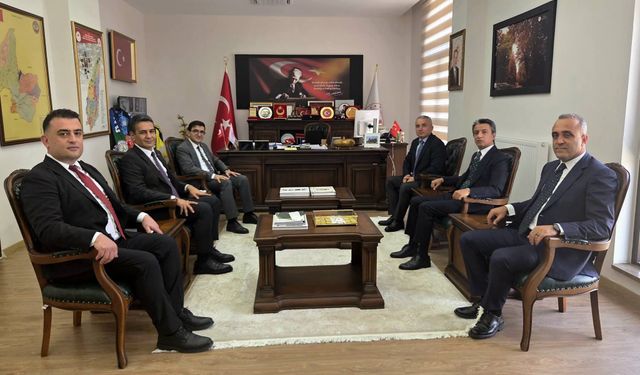 Sumbas Kaymakamı Hakan Kara’ya Halkbank’tan Ziyaret