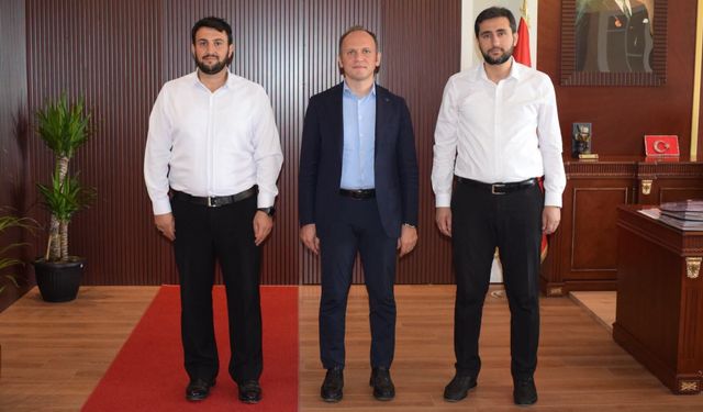Hataylı Müftülerden Kaymakam Akpınar’a Ziyaret