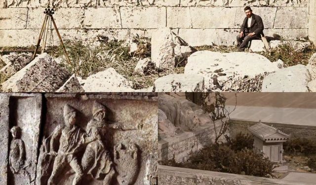 Antalya'daki Antik Anıtta Homeros Destanları Taşa İşlendi