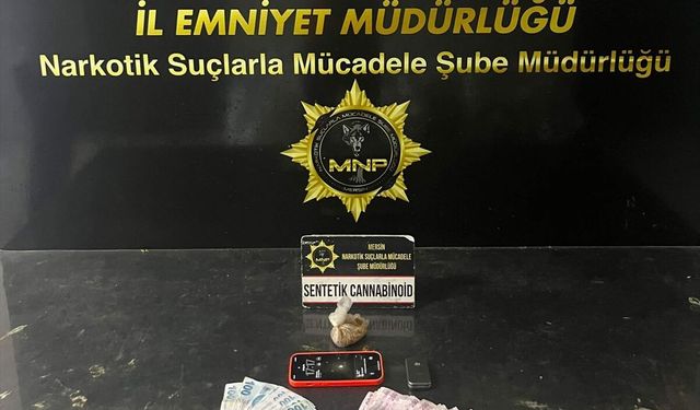 Mersin'de uyuşturucu operasyonunda yakalanan 3 zanlı tutuklandı