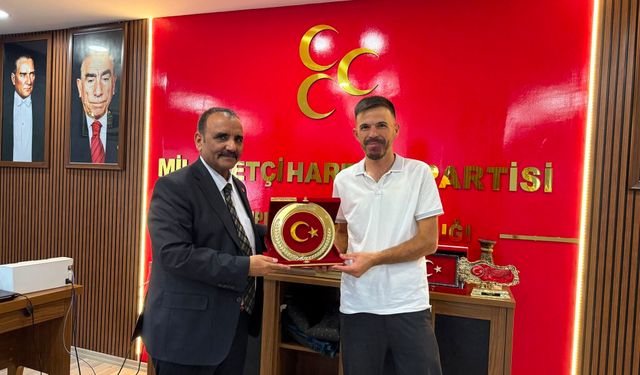 Ceylanpınar MHP’de Tetik’e Uçar’dan Anlamlı Ziyaret