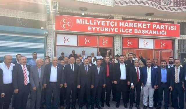 MHP Ceylanpınar Teşkilatı Eyyübiye İlçe Kongresi'ne Katıldı