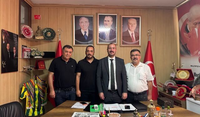 MHP Osmaniye Merkez İlçe’ye Hayırlı Olsun Ziyareti