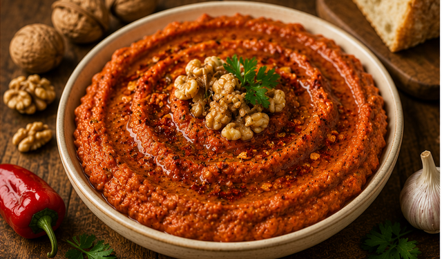 10 Dakikada Hazırlanan Nefis Muhammara Tarifi