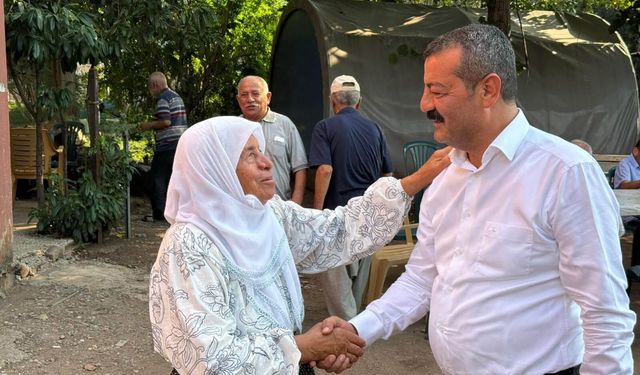Ökkeş Aksoy’dan düğün öncesi ailelere ziyaret