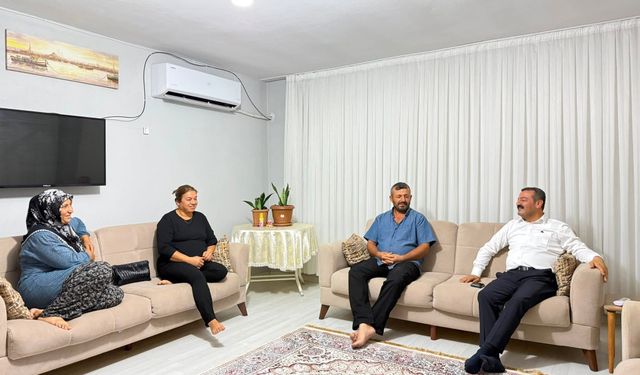 Yarbaşı Belediye Başkanı Ökkeş Aksoy'dan Karacaören Mahallesi'ne Ziyaret