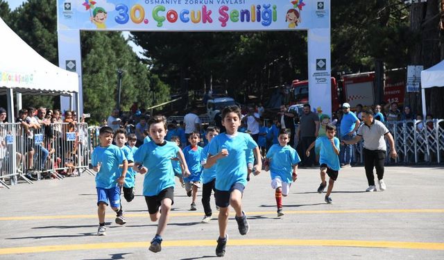 Osmaniye Zorkun’da Geleneksel Çocuk Oyunları Heyecanı