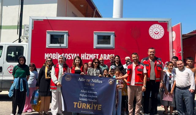 Osmaniye’de Sosyal Hizmetler Vatandaşlarla Buluştu