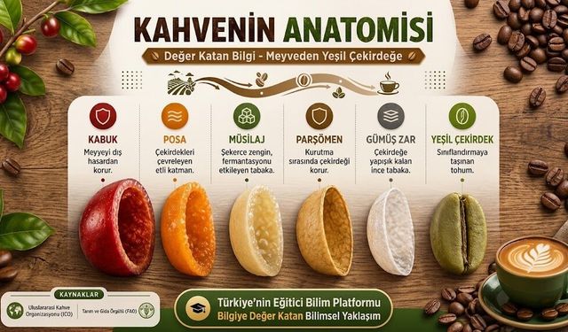 Kahve Çekirdeğinin Katmanlı Yolculuğu