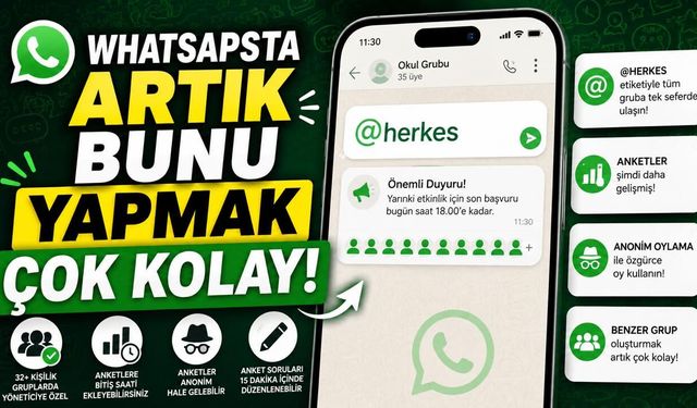 WhatsApp’ta Herkesi İlgilendiren Yenilik! Artık Bunu Yapmak Çok Kolay