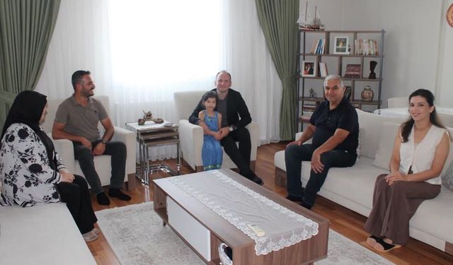 Erzin Kaymakamı Akpınar’dan MHP İl Genel Meclis Üyesi Gürz’e Ziyaret