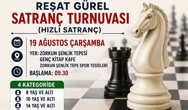 Zorkun Yaylası’nda Satranç Heyecanı