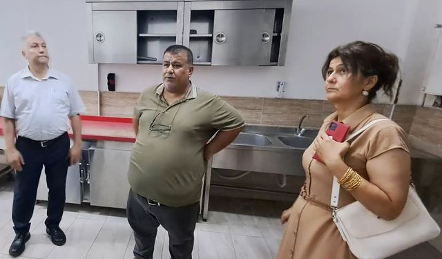 Düziçi Milli Eğitim Müdürü Aksay’dan yemek üretimine inceleme