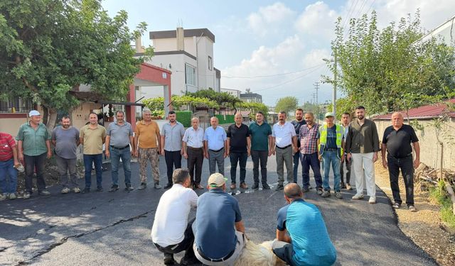 Yarbaşı Belediye Başkanı Ökkeş Aksoy Sahada