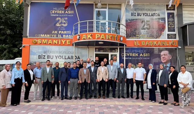 AK Parti Düziçi Başkanı Turgut Kararmaz Toplantıya Katıldı