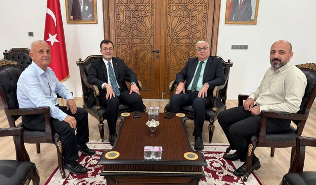 Hasanbeyli Kaymakamı Kürşat Yelli’ye İŞKUR Ziyareti
