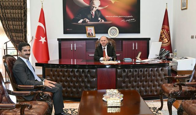 Osmaniye’de Vali Serdengeçti’den Kaymakam Adayı Kale’ye Kabul