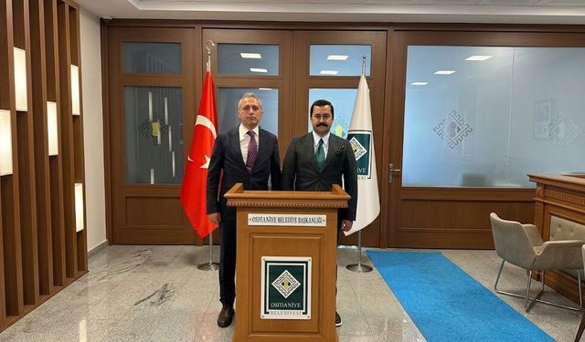 Daire Başkanı Güngör’den Belediye Başkanı Çenet’e Ziyaret