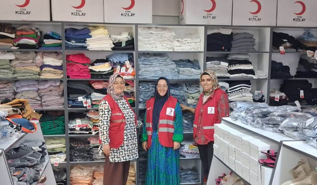 Türk Kızılay Düziçi Şubesi’nden butik hazırlığı: İyiliğin kapıları açılıyor