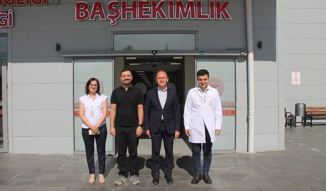 Kaymakam Yunus Emre Akpınar’dan Erzin Devlet Hastanesi’ne ziyaret