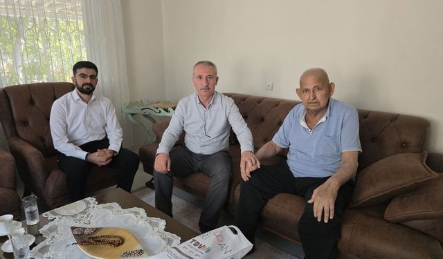 Erzin Müftülüğü’nden Kıbrıs Gazisine Ziyaret