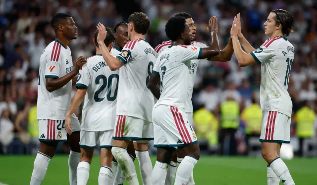 Real Madrid, Rayo Vallecano’yu farklı geçti: 4-1
