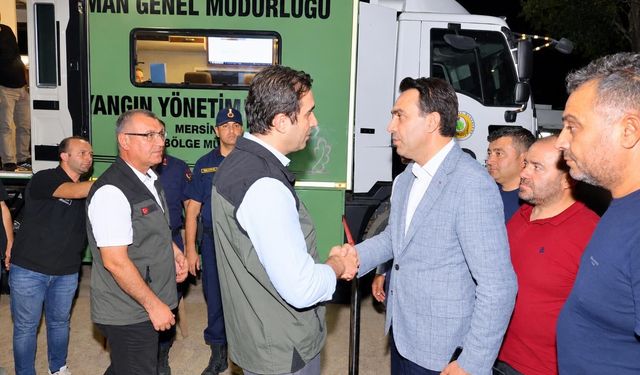 GÜNCELLEME - Mersin'in Bozyazı ilçesindeki orman yangını büyük ölçüde kontrol altına alındı