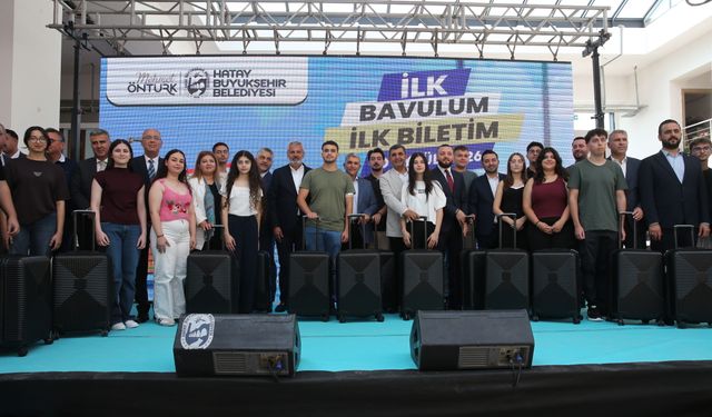Hatay Büyükşehir Belediyesinden üniversiteyi kazananlara destek
