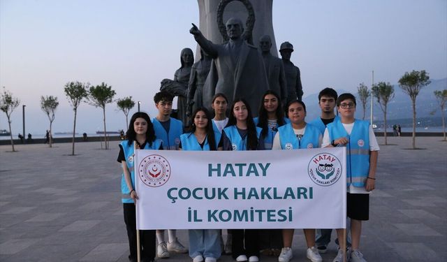 Hataylı çocuklar tarımda kontrolsüz ilaç kullanımına dikkati çekmek için video çekti