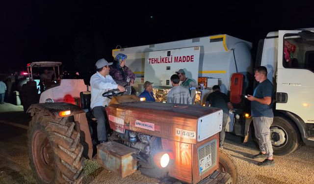 Kepez Belediyesi, Aksu ve Kepez ilçesindeki yangınların söndürülmesine destek verdi