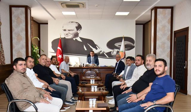 Hatay Dörtyol’da Ticaret Ve Sanayi Odası Başkan Adayından Kaymakamlık Ziyareti