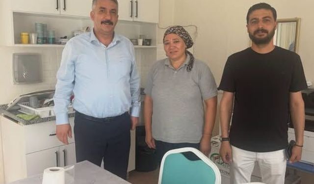 MHP Düziçi’nden İl Delegesi Gülsüm Kökrek’e Anlamlı Ziyaret