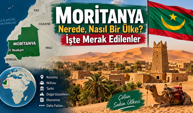 Moritanya Nerede, Nasıl Bir Ülke? İşte Merak Edilenler