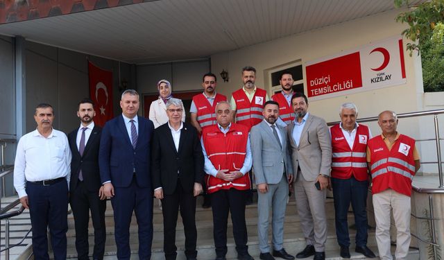 Osmaniye Milletvekili Gülsoy’dan Kızılay Düziçi’ne Ziyaret