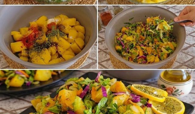 Osmaniye’de En Kolay Patates Salatası Nasıl Yapılır?