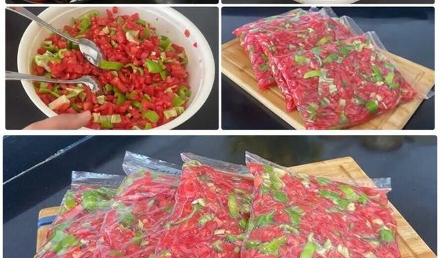 Osmaniye’de Kışlık Menemen Nasıl Saklanır İşte Yöntemi?