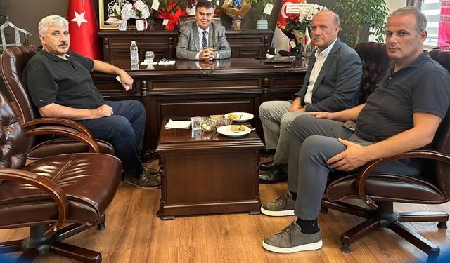 Osmaniye’de Muzaffer Çuhadar’dan Hayırlı Olsun Ziyareti