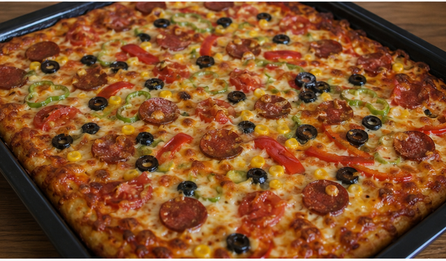 Osmaniye’de Çocukların Ve Ailenin Seveceği Tepsi Pizzası Nasıl Yapılır?