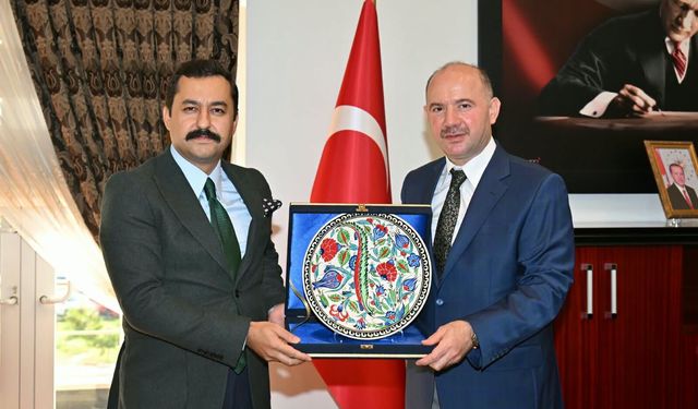 Vali Serdengeçti’den Adalet Bakanlığı Hukuk İşleri Daire Başkanı’na Ziyaret
