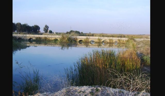 Adana Karataş'taki Tarihi Yaman Köprüsü'ne Beton Tepkisi